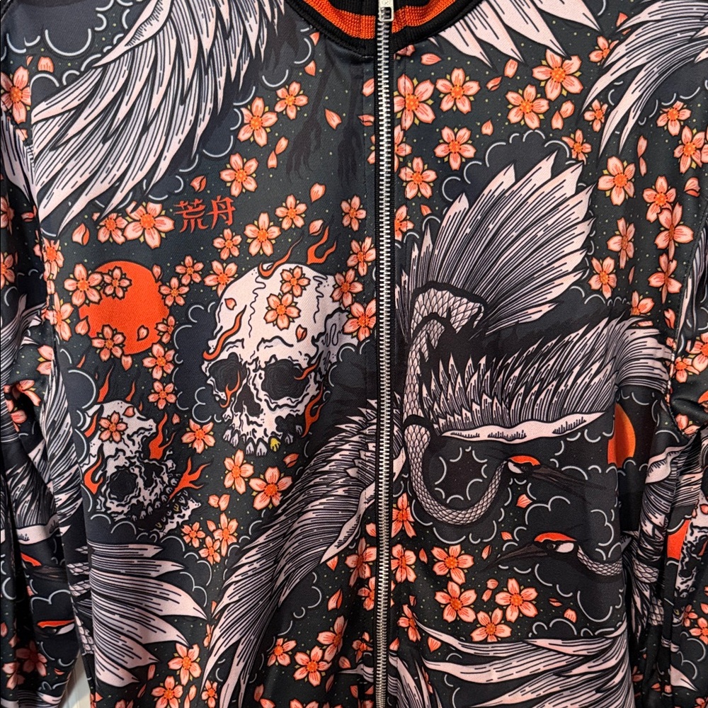 Graphic Zip-Up Jacket - image 2